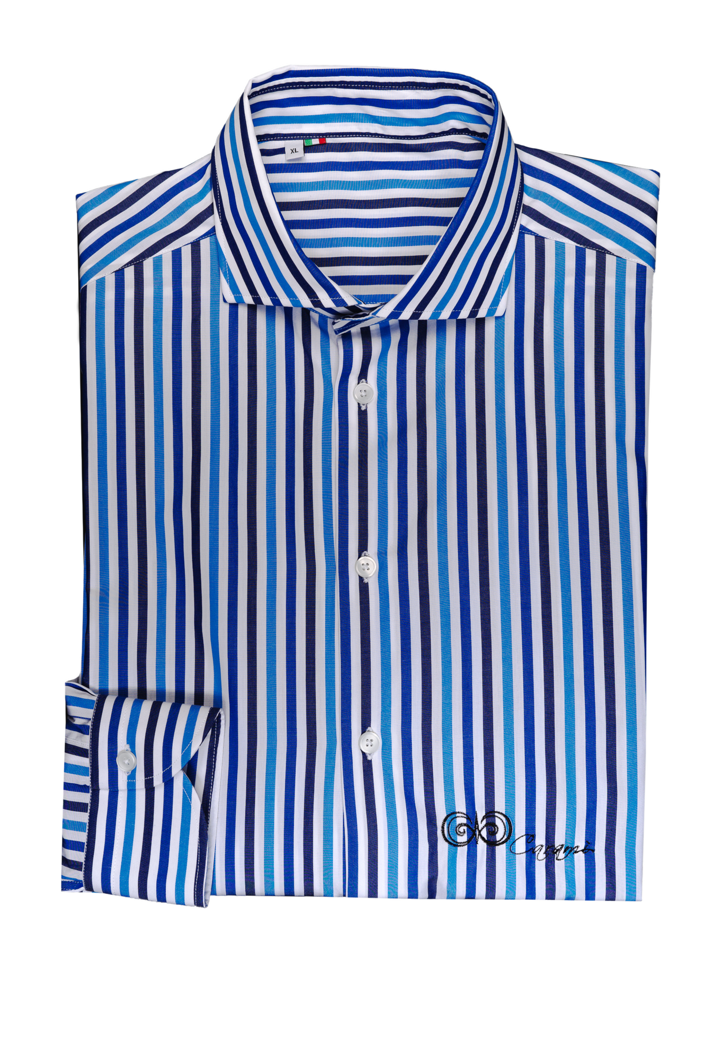 camicia caramì carami logo loungewear made in italy