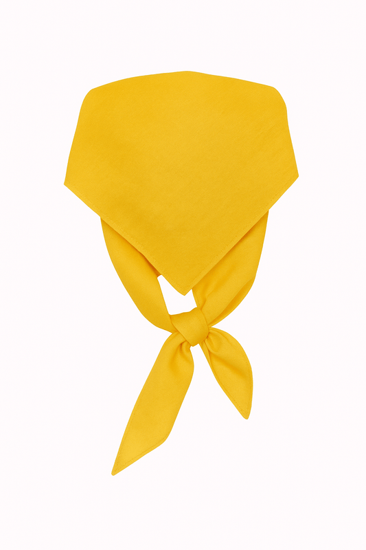 Bandana in Lino Giallo - Carami - Caramì Lingerie & Activewear Made in Italy
