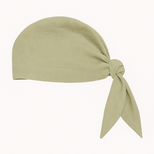 Bandana in Lino Verde - Carami - Caramì Lingerie & Activewear Made in Italy