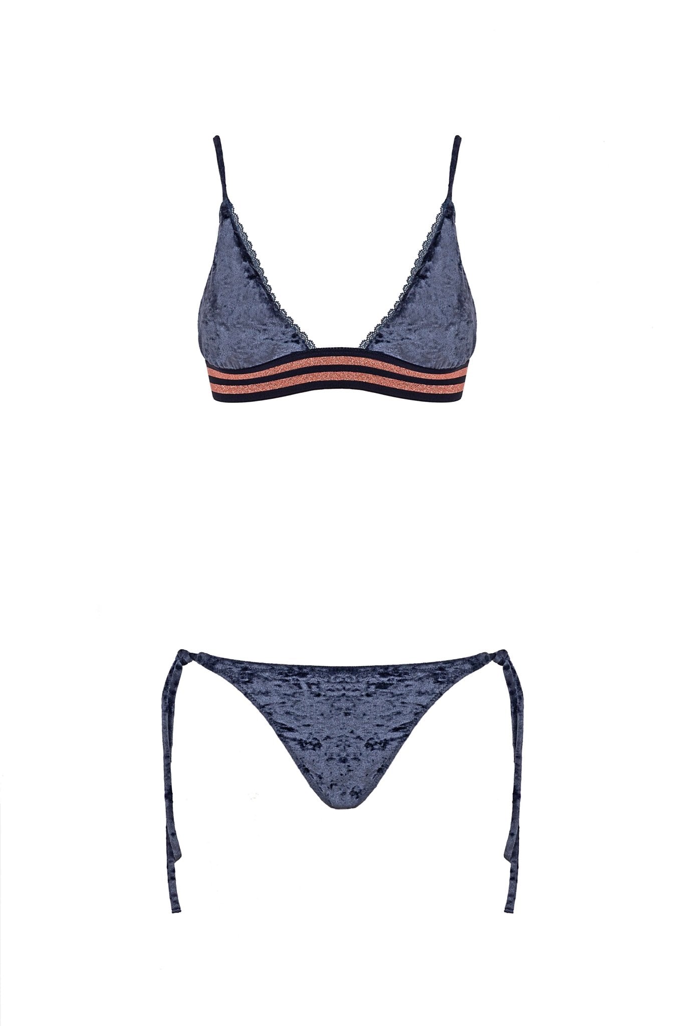 Bikini FDM Velluto Preludio - Carami - Caramì Lingerie & Activewear Made in Italy