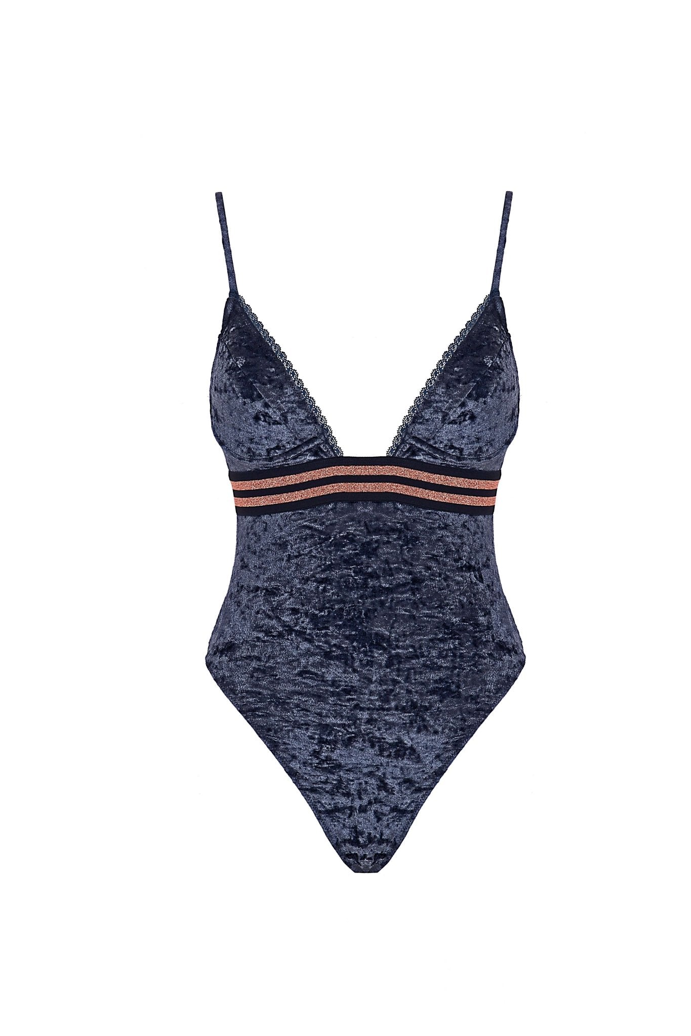 Costume Intero FDM Velluto Preludio - Carami - Caramì Lingerie & Activewear Made in Italy