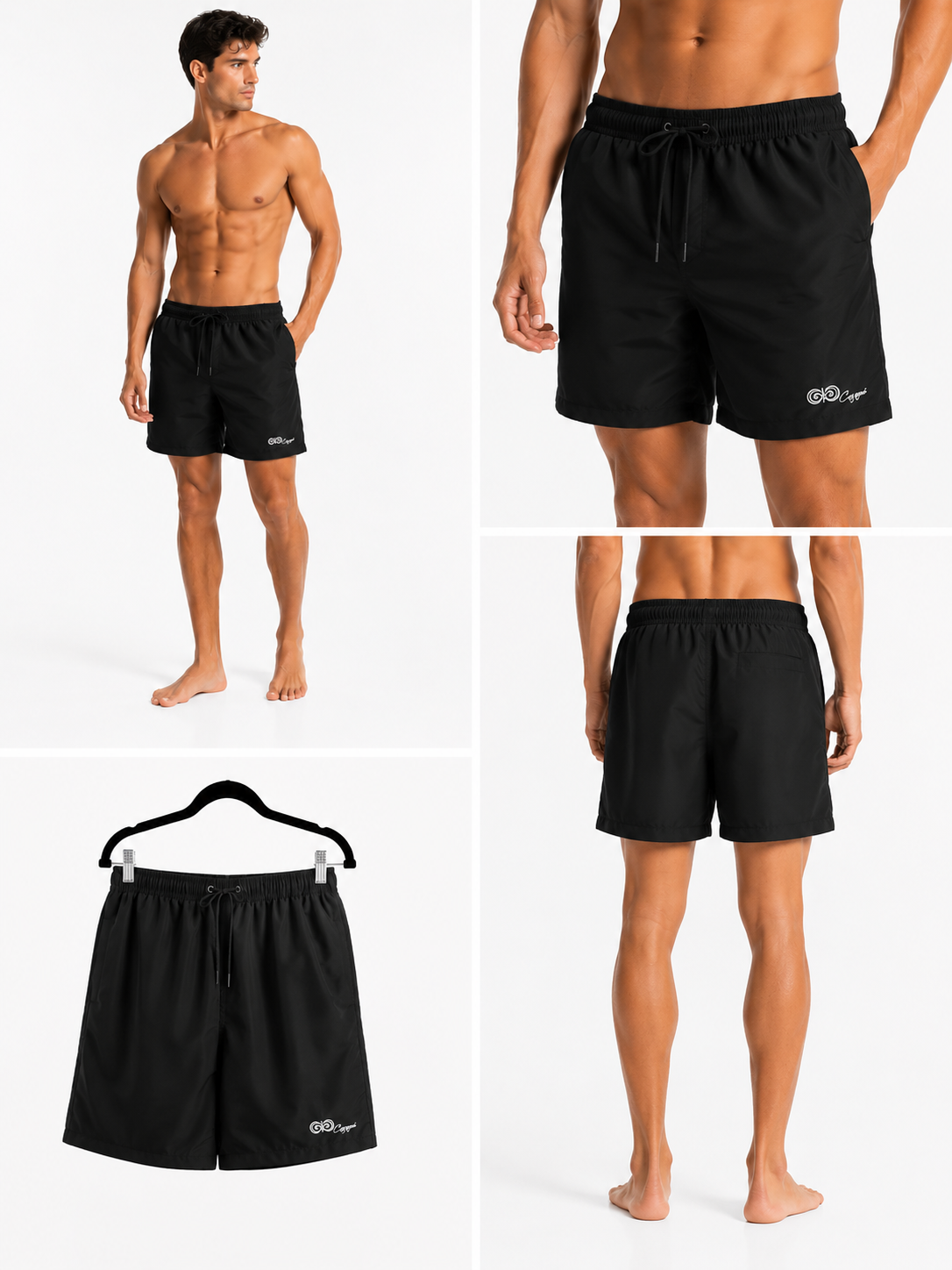 Costume da Mare Uomo - Nero