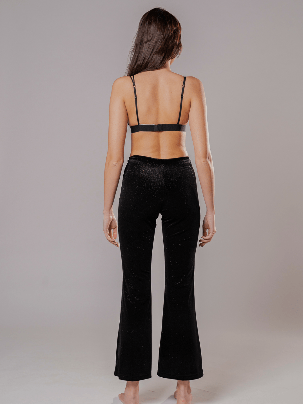 PantaJazz Velluto Nero Star - Carami - Caramì Lingerie & Activewear Made in Italy