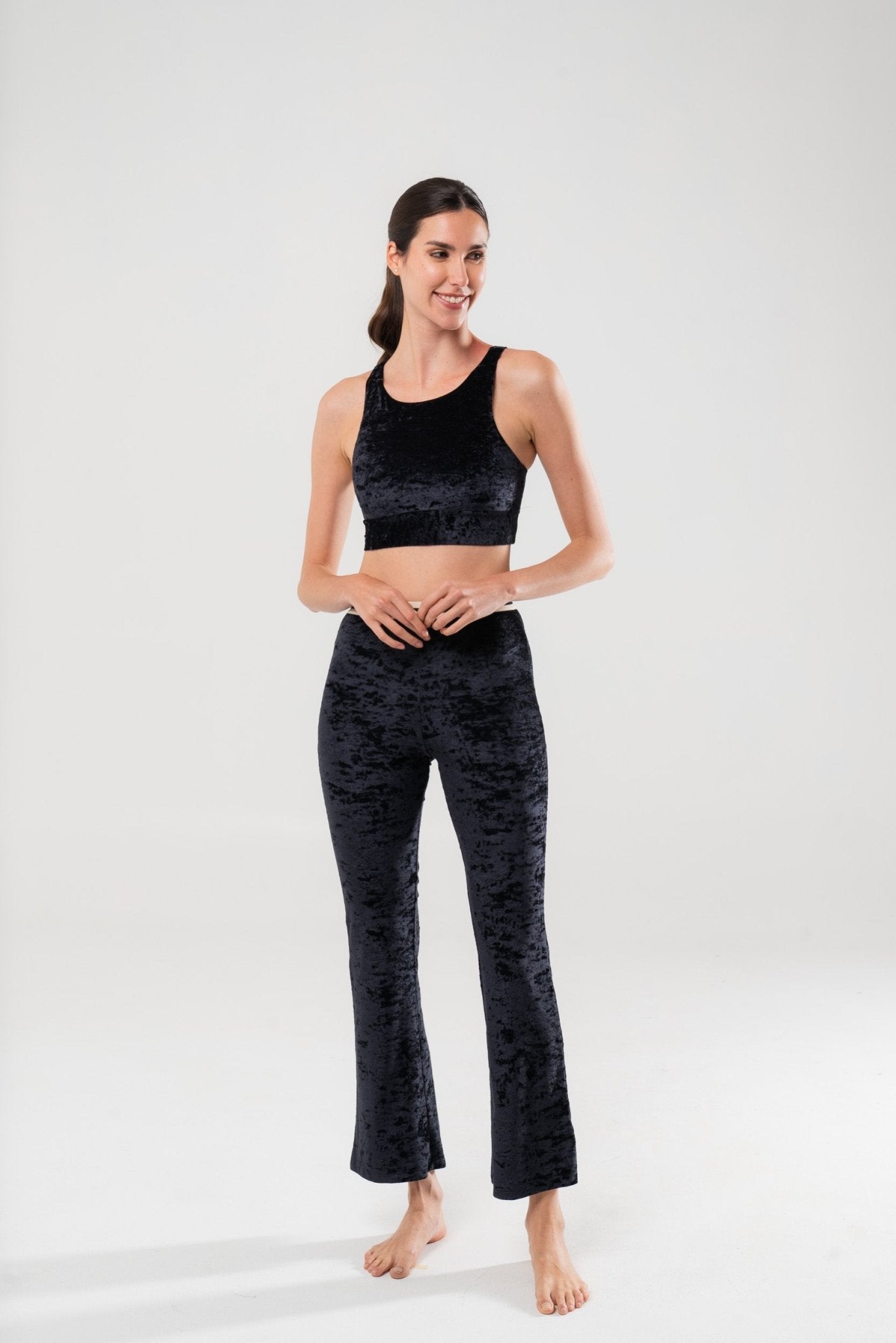 Top Velluto Nero - Carami - Caramì Lingerie & Activewear Made in Italy