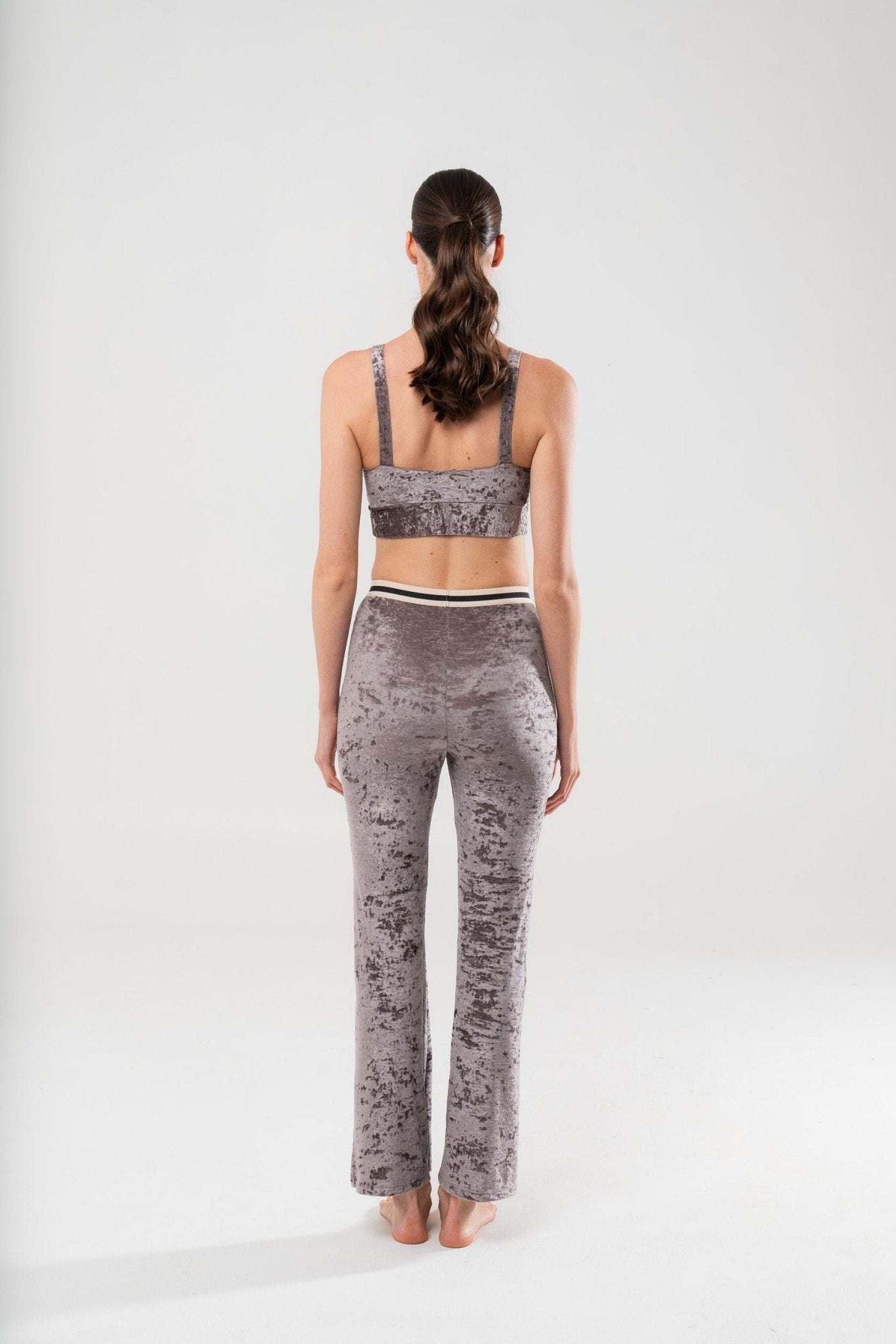 Top Velluto Rosa Lanzarote - Carami - Caramì Lingerie & Activewear Made in Italy