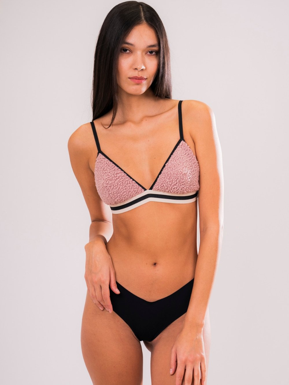 Brazil Lycra Nero - Carami - Caramì Lingerie & Activewear Made in Italy