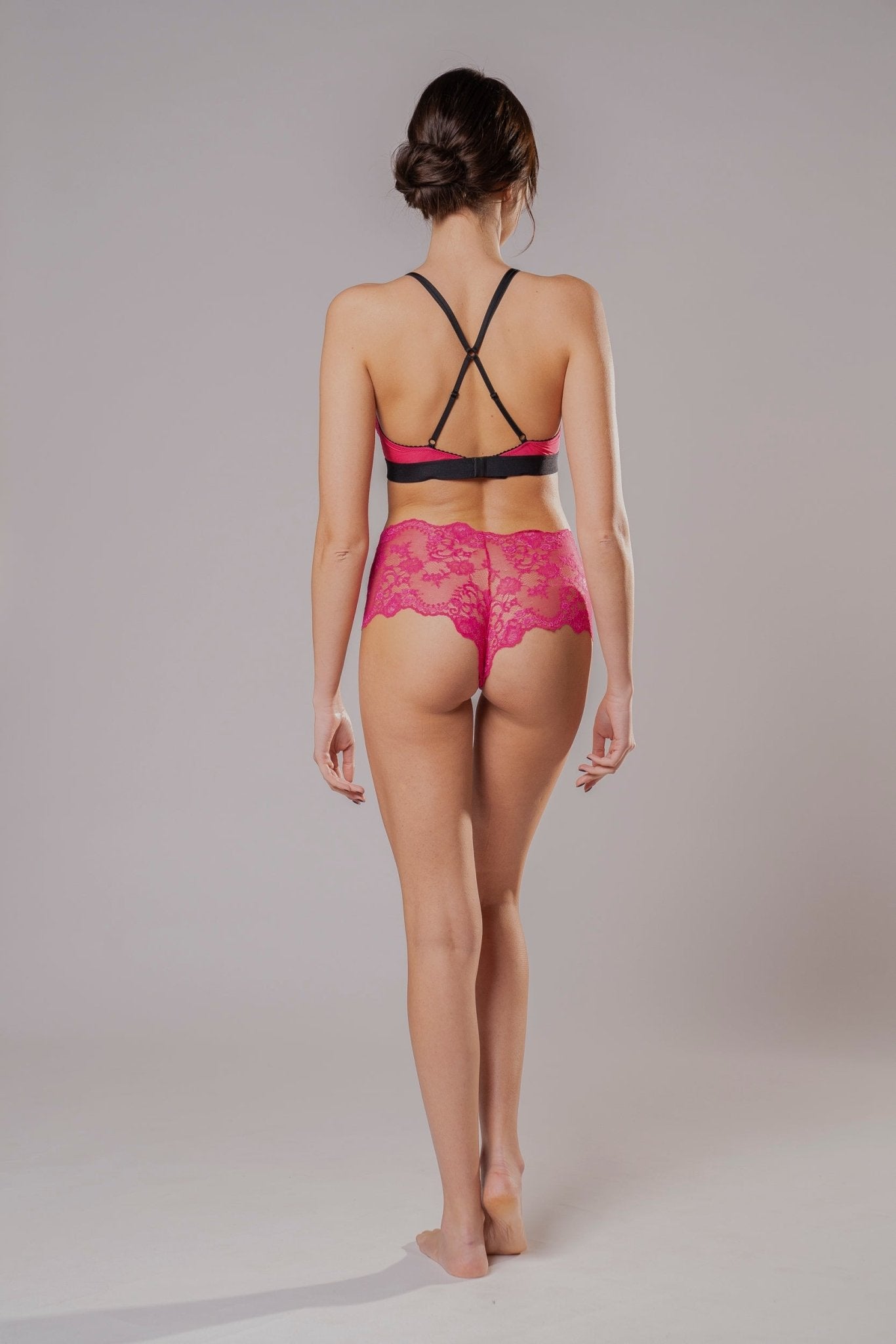 Culotte in pizzo Fucsia - Carami - Caramì Lingerie & Activewear Made in Italy