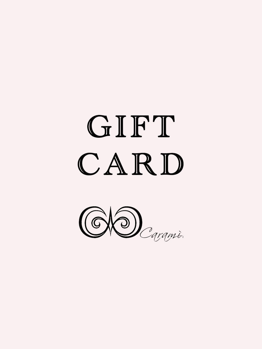 Gift Card il regalo perfetto - Carami - Caramì Lingerie & Activewear Made in Italy