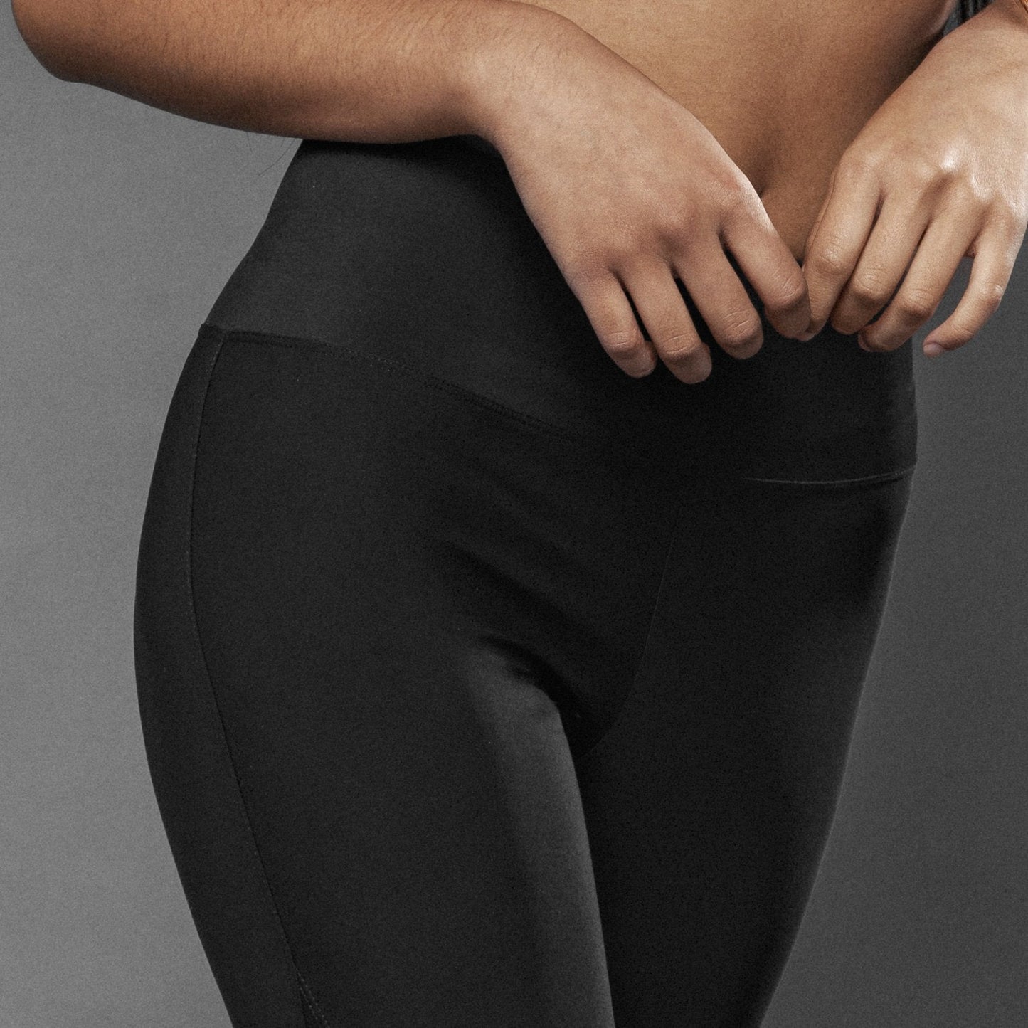 Leggings Sport Nero Olimpia - Carami - Caramì Lingerie & Activewear Made in Italy