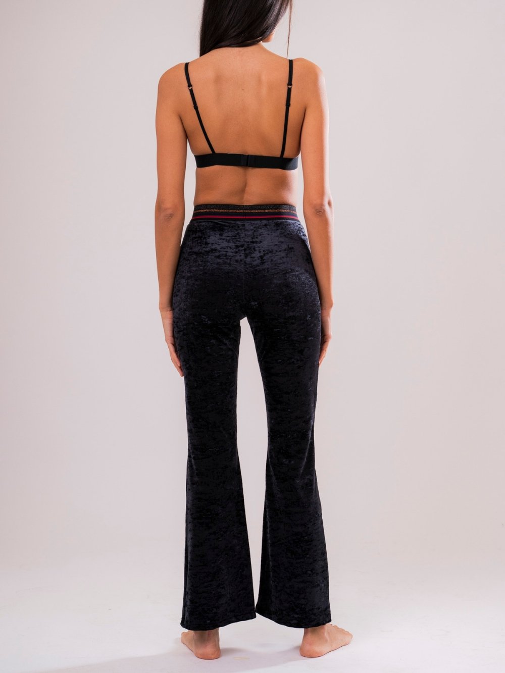 Pantajazz in Velluto Nero - Carami - Caramì Lingerie & Activewear Made in Italy