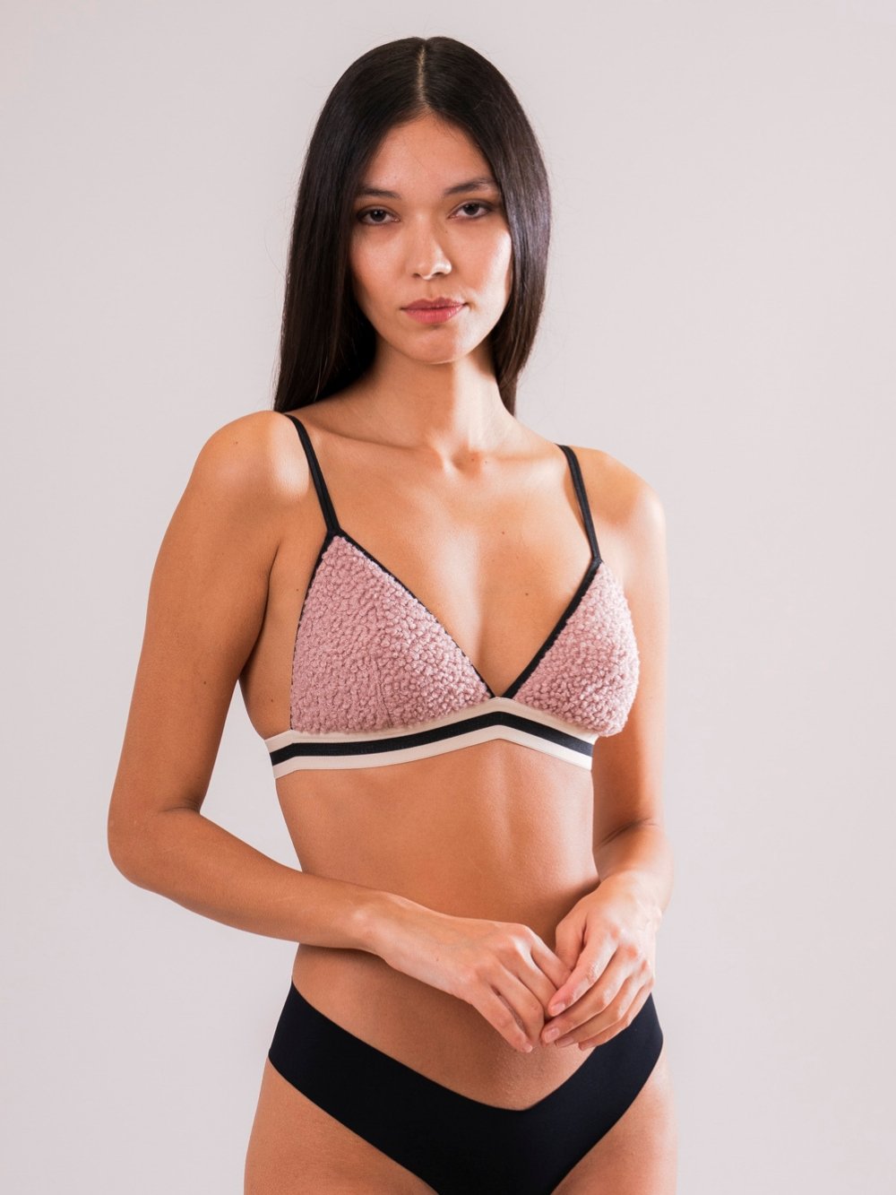 Reggiseno Triangolo Dolly Rosa - Carami - Caramì Lingerie & Activewear Made in Italy
