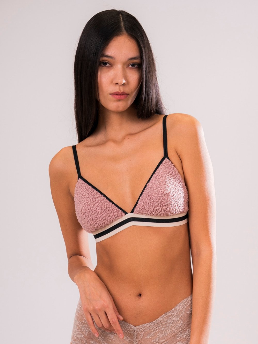 Reggiseno Triangolo Dolly Rosa - Carami - Caramì Lingerie & Activewear Made in Italy