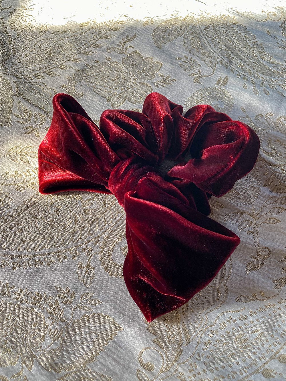 Scrunchie con Fiocco Rosso - Carami