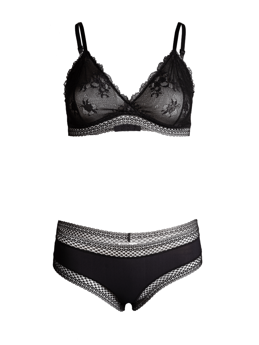 Slip Brasiliana Adele Nero - Carami - Caramì Lingerie & Activewear Made in Italy