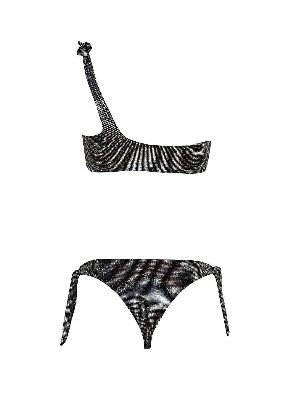 Top Bikini Monospalla Pixel - Carami - Caramì Lingerie & Activewear Made in Italy