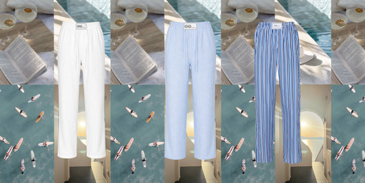 Il pantalone in lino rubato a lui, reimmaginato per te