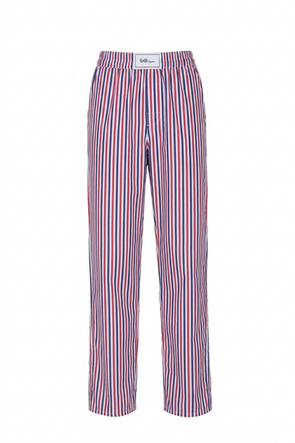 Pantalone Lungo Tricolore Rosso