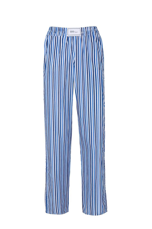 Pantalone Lungo Tricolore Blu