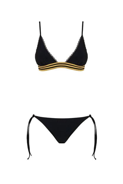 Bikini FDM Lycra Nero - Carami - Caramì Lingerie & Activewear Made in Italy