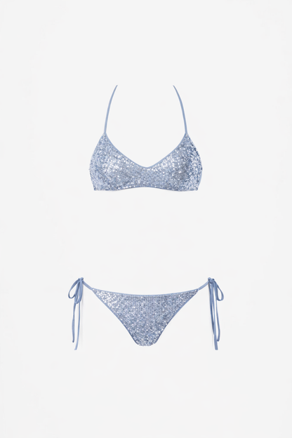 Slip Bikini Brasiliana Maddalena Grigio