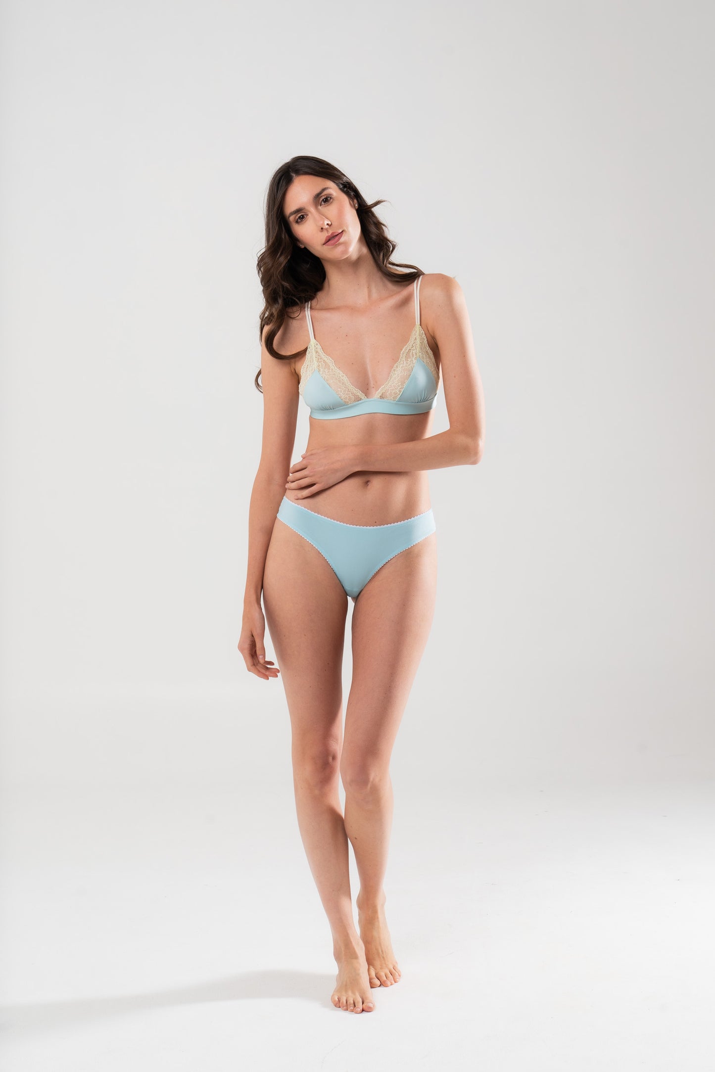 Soutien-gorge Triangle Bleu Marine