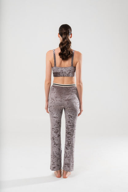 Pantajazz in Velluto Rosa Lanzarote - Carami - Caramì Lingerie & Activewear Made in Italy