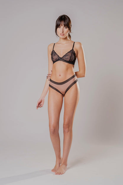 Reggiseno Adele Pizzo Rosa - Carami - Caramì Lingerie & Activewear Made in Italy