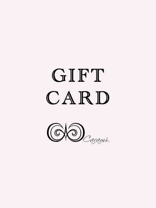 Gift Card il regalo perfetto - Carami - Carami