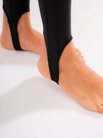 Leggings Nero Staffa - Carami - Caramì Lingerie & Activewear Made in Italy