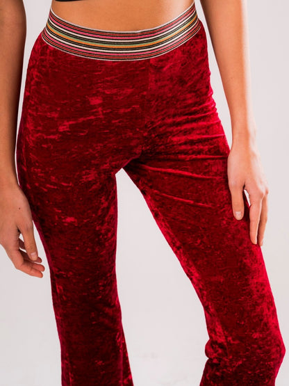 Pantajazz in Velluto Rubino - Carami - Caramì Lingerie & Activewear Made in Italy