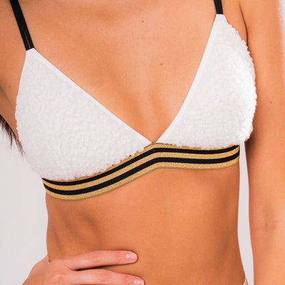 Reggiseno Triangolo Dolly Bianco - Carami - Caramì Lingerie & Activewear Made in Italy