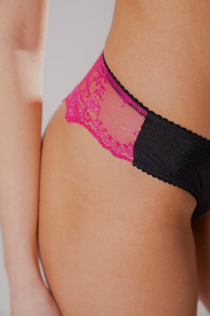 Slip Brasiliana Fucsia - Carami - Caramì Lingerie & Activewear Made in Italy