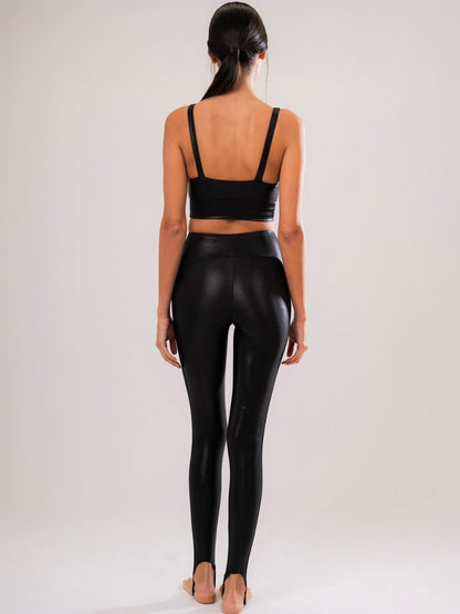 Top Sport Nero - Carami - Caramì Lingerie & Activewear Made in Italy