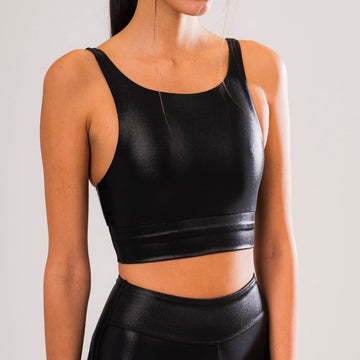 Black Sports Bra