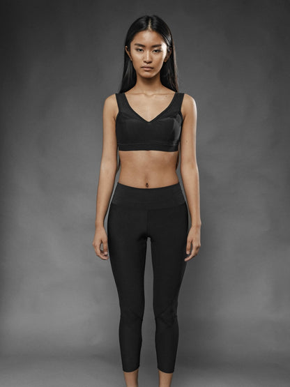 Top Sport Nero Olimpia - Carami - Caramì Lingerie & Activewear Made in Italy